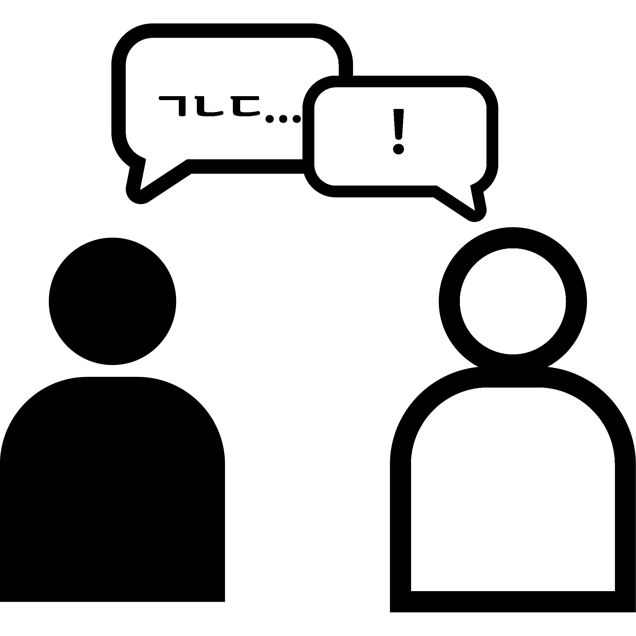 1대1 코칭 아이콘